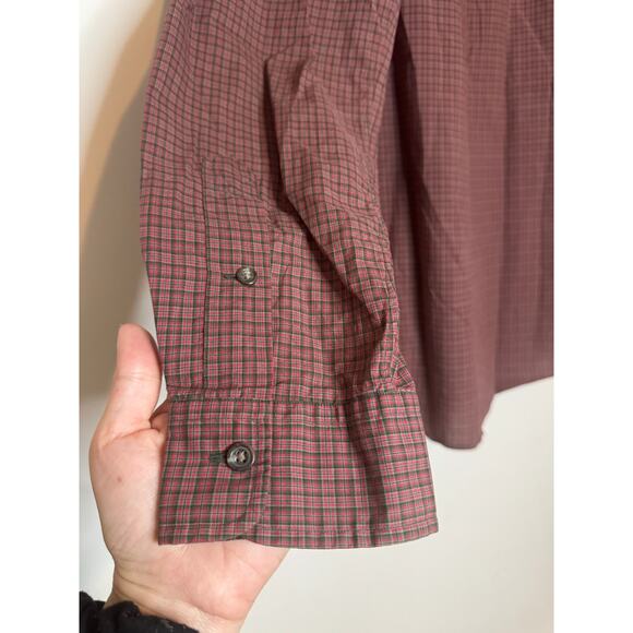 Ralph Lauren Custom Fit Men's Large Plaid Button Down Shirt Button Collar Cotton - Picture 7 of 7